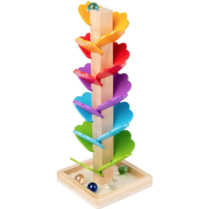 Falling Leaf Tower Rolling Ball Pour Bead Game